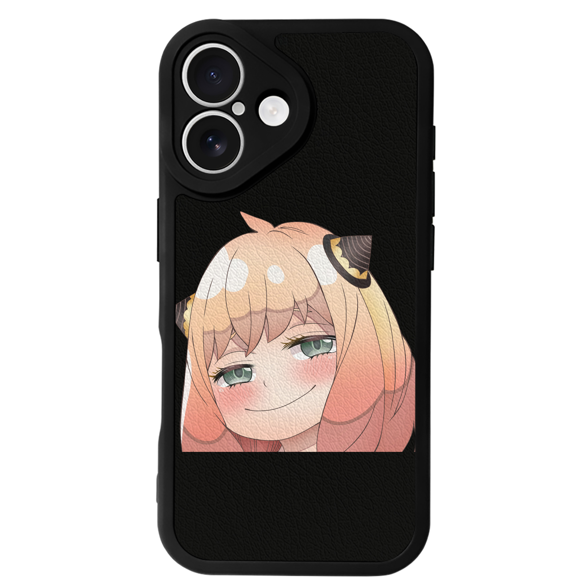 （画像用） SPY×FAMILY间谍家家酒 【iPhone 16シリーズ対応】シリコンスマホケース（レザー調） 材質：シリコン